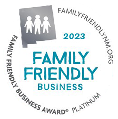 family friendly business award badge
