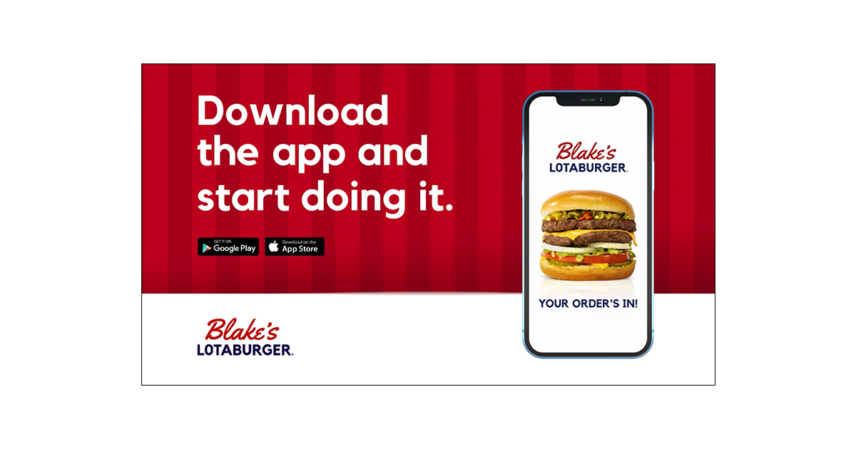blakes lotaburger in app advertising display ad